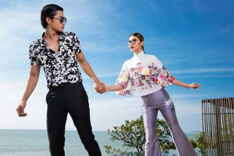 Là nhân vật nam duy nhất trong bộ ảnh, Đinh Minh Quân là “soái ca” may mắn được sánh đôi cùng các người đẹp thực hiện bộ ảnh ấn tượng này. Đinh Minh Quân cũng là đại diện chính thức cho show diễn “Đa sắc”.