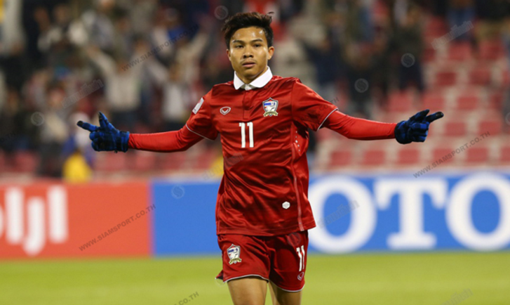 Pinyo Inpinit ấn định tỉ số 1-1