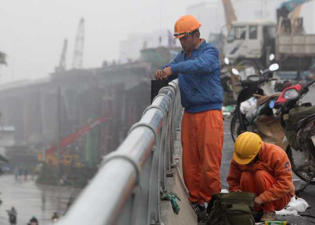 ...đường điện cơ bản đã hoàn thành.