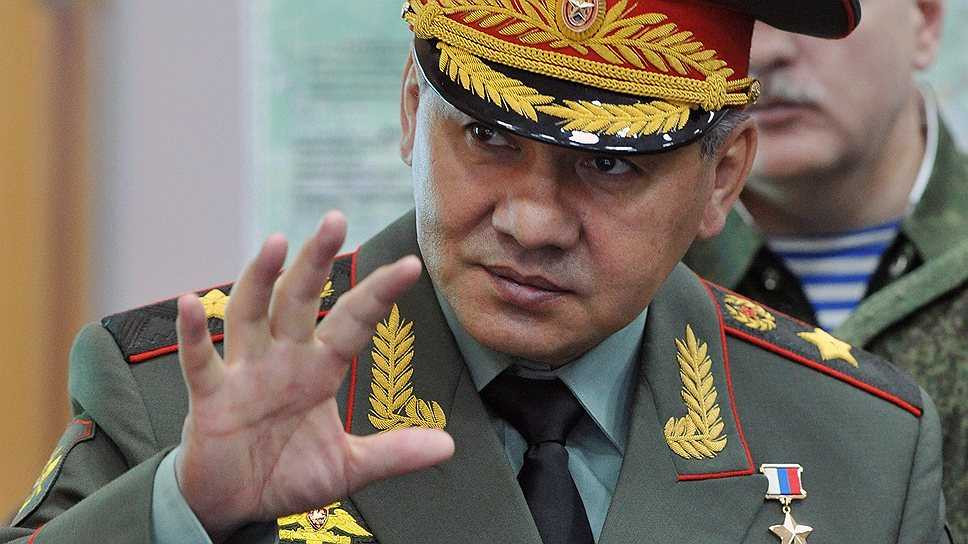 Bộ trưởng Quốc phòng Nga Sergei Shoigu