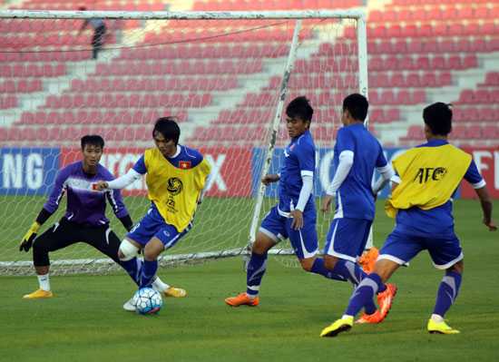 Tuấn Anh sẽ đá chính trận gặp U23 UAE?