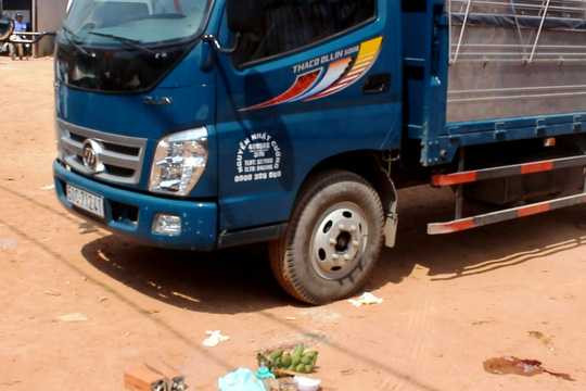 Tài xế thiếu quan sát khiến xe tải cán chết cháu bé