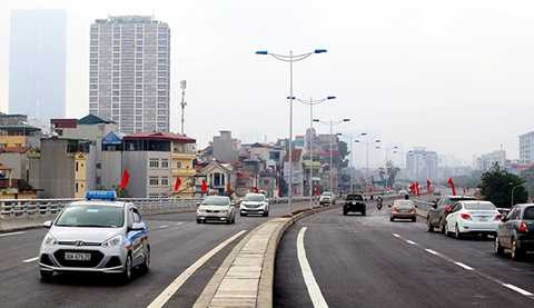 Đường vành đai 2, Nhật Tân - Cầu Giấy, Hà Nội, thông xe, 6.000 tỷ