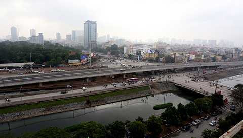 Đường vành đai 2, Nhật Tân - Cầu Giấy, Hà Nội, thông xe, 6.000 tỷ