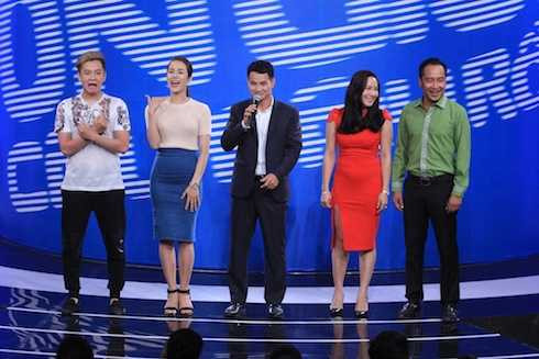 Diệp Lâm Anh, MC Đình Hiếu, Ngô Kiến Huy, Mai Thu Huyền