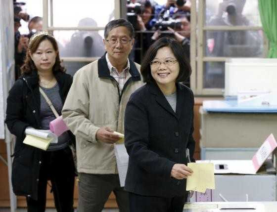 Thái Anh Văn theo đuổi chức lãnh đạo Đài Loan nhiệm kỳ từ năm 2016 sau thất bại năm 2012. Ảnh: Reuters Thái Anh Văn theo đuổi chức lãnh đạo Đài Loan nhiệm kỳ từ năm 2016 sau thất bại năm 2012. Ảnh: Reuters