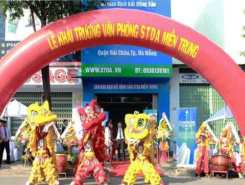 Hình ảnh sự kiện khai trương Hệ thống Siêu thị dự án Bất động sản STDA miền Trung