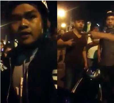 Hai người xưng cảnh sát hình sự trong clip