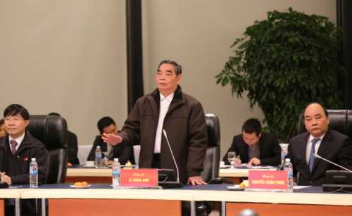 Thường trực Ban Bí thư Lê Hồng Anh chủ trì cuộc họp rà soát công việc
