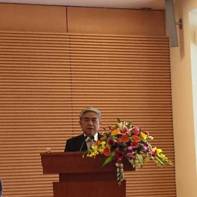 TS. Nguyễn Quân, Bộ trưởng Bộ KHCN phát biểu tại hội nghị.