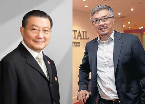 Tỷ phú Charoen Sirivadhanabhakdi và Chirathivat Tỷ phú Charoen Sirivadhanabhakdi và Chirathivat