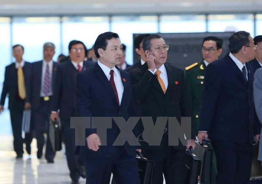 Ảnh: Các đại biểu dự Đại hội Đảng toàn quốc lần thứ XII