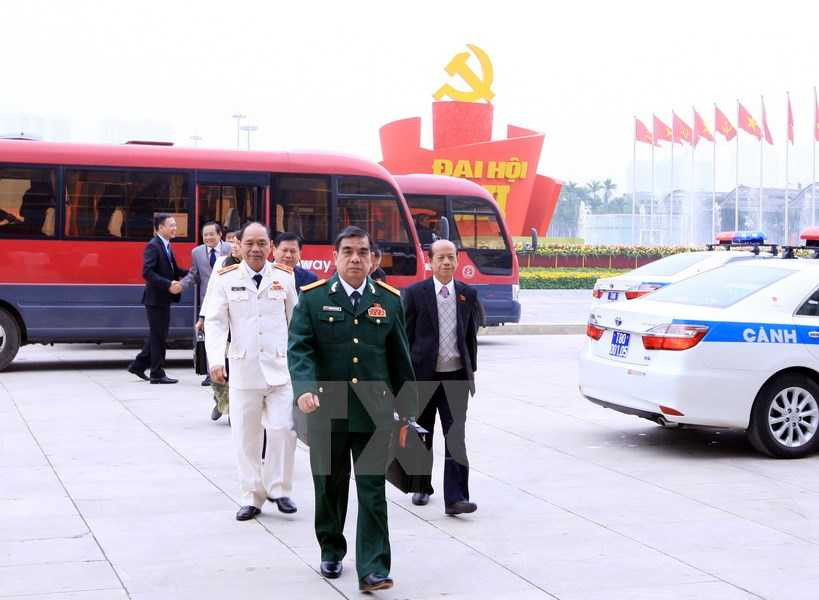 Ảnh: Các đại biểu dự Đại hội Đảng toàn quốc lần thứ XII