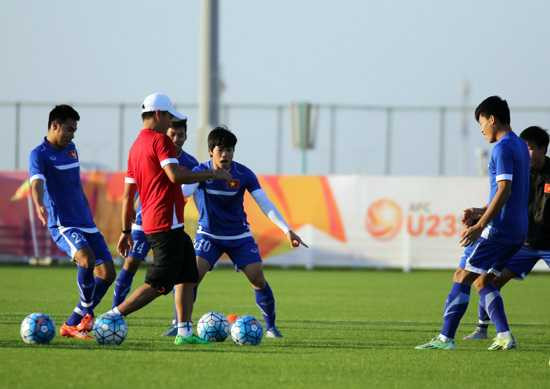 U23 VN tập luyện