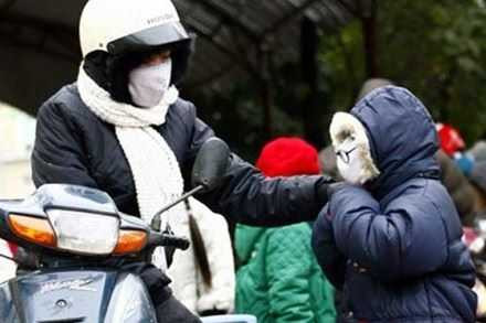 Khối không khí lạnh rất mạnh sẽ khiến nhiệt độ toàn miền giảm sâu (ảnh minh hoạ)