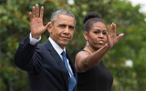 Tổng thống Obama và phu nhân Michelle chưa tiết lộ họ sẽ đi đâu sau khi rời Nhà Trắng (Ảnh AFP)