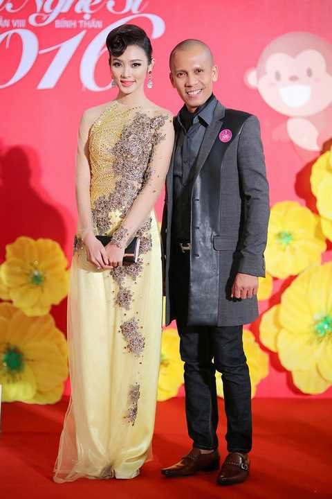 Nghệ sĩ kèn saxophone Minh Tâm Bùi và người mẫu Thư Nguyễn