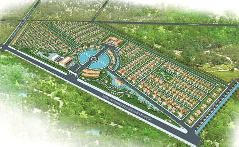 Phối cảnh tổng thể “The Phoenix Garden – Biệt thự Đồi Thông”do Công ty CP BĐS Hải Phát phân phối độc quyền