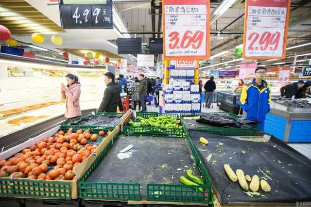 Siêu thị hết hàng ở Trung Quốc trong đợt lạnh kỷ lục 