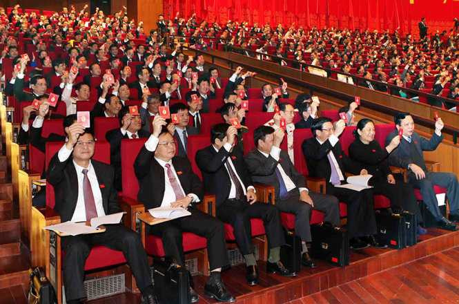 Chốt số lượng 200 Ủy viên Ban chấp hành Trung ương khóa XII