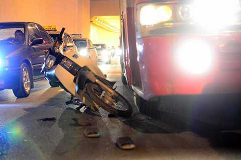 Hiện trường vụ tai nạn Hiện trường vụ tai nạn