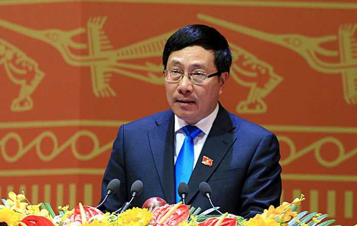 phó thủ tướng phạm bình minh