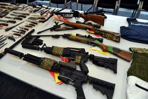 Súng có rất nhiều chủng loại và kích cỡ