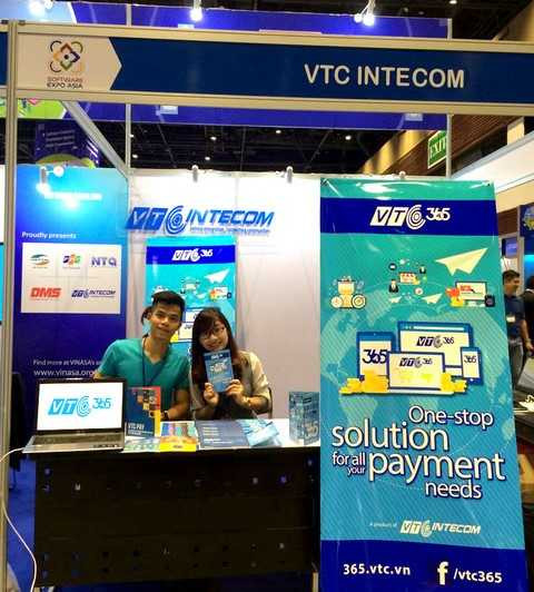 Những hình ảnh của Dịch vụ thanh toán hóa đơn và mua sắm trực tuyến VTC365 tại Triển lãm