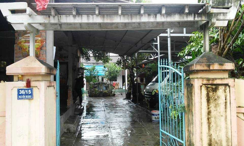 Ngôi nhà nơi xảy ra sự việc.