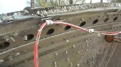 Người dân nói mảnh vỡ ở Thái Lan nằm dưới biển chưa đầy 1 năm Người dân nói mảnh vỡ ở Thái Lan nằm dưới biển chưa đầy 1 năm