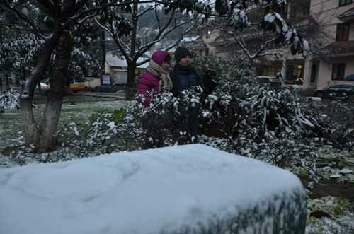 Nhiều người tranh thủ lưu lại những khoảnh khắc tuyệt đẹp này.