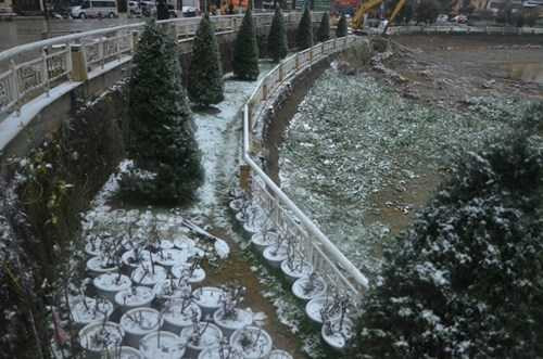 Tận thấy tuyết trắng mênh mông khắp Sa Pa, Y Tý