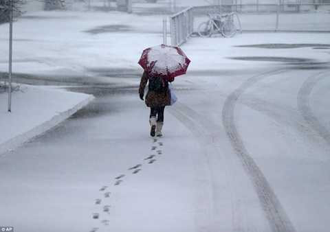 Đường phố vắng bóng người tại Massachusetts Đường phố vắng bóng người tại Massachusetts