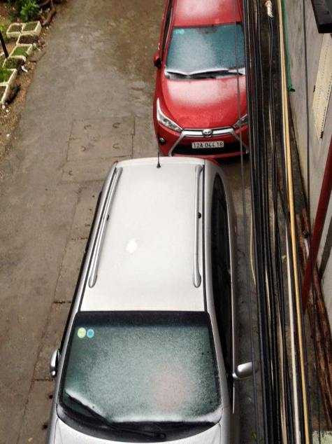 Video, ảnh: Xuất hiện băng tuyết ở thành phố Lạng Sơn