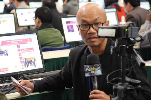 PhốBolsaTV đã trực tiếp đưa tin về Đại hội Đảng XII 