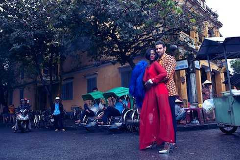 Quán quân và Á quân cuối cùng của ANTM, Nyle DiMarco và Mame Adjei tại Hội An. 1