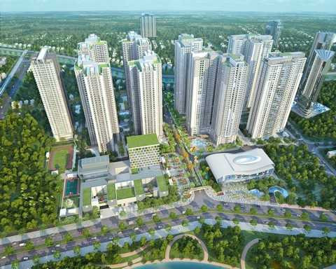Goldmark City với quy mô đô thị hoàn chỉnh và tiến độ tốt đang chinh phục nhiều khách hàng