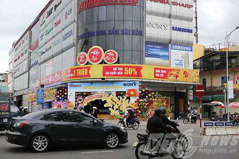 Đà Nẵng, rộn ràng, trang hoàng, đường phố, đón Tết, Bính Thân