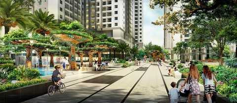 Một cuộc sống sôi động, hiện đại và viên mãn tại Goldmark City.