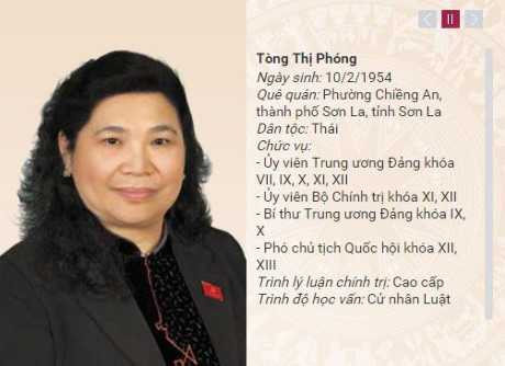 Infographic: Danh sách uỷ viên Bộ Chính trị khoá XII