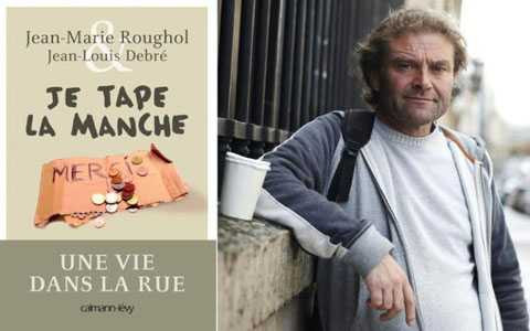 Jean-Marie Roughol và trang bìa cuốn sách của ông