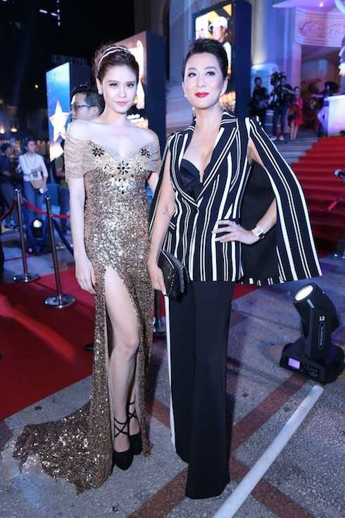 Mỗi khi xuất hiện, Kỳ Duyên đều thu hút mọi ánh nhìn.