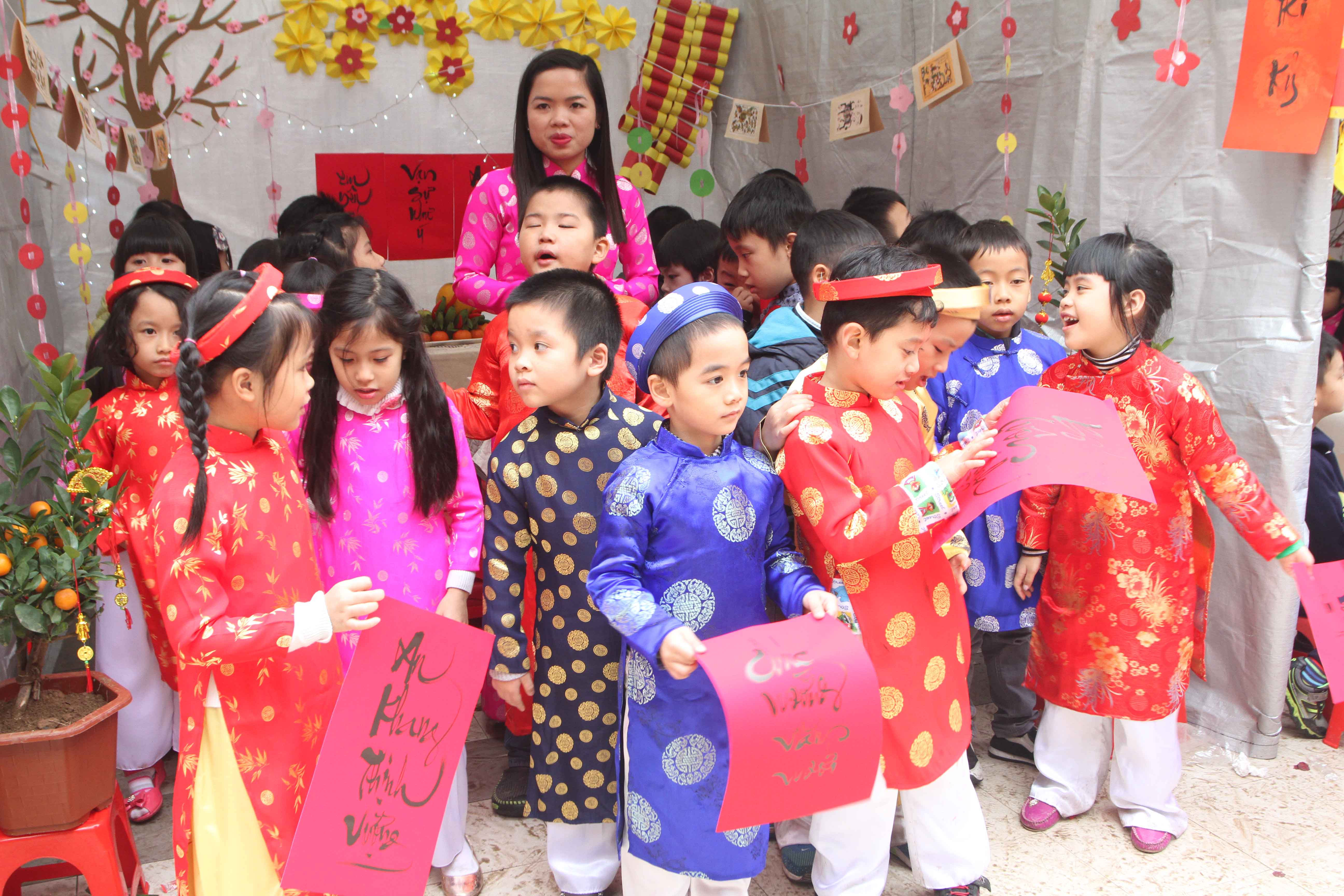 học sinh trường Tiểu học Công nghệ giáo dục Hà Nội