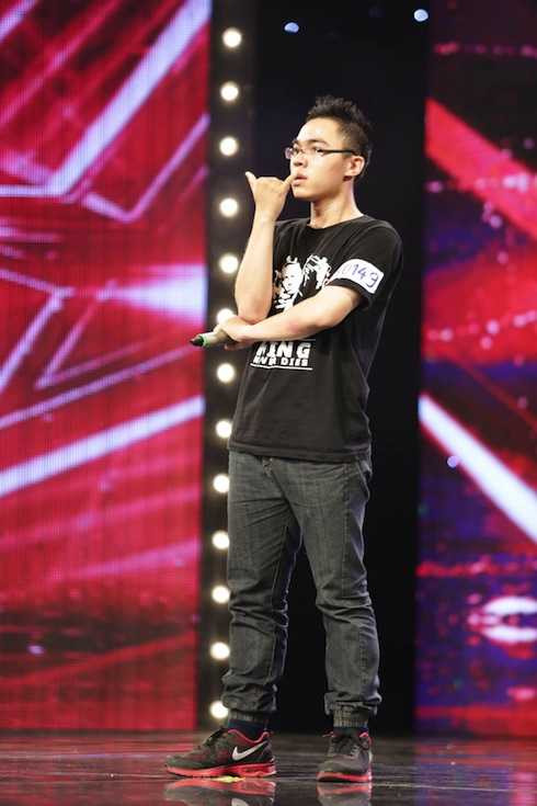 Rapper Đức Hiếu.