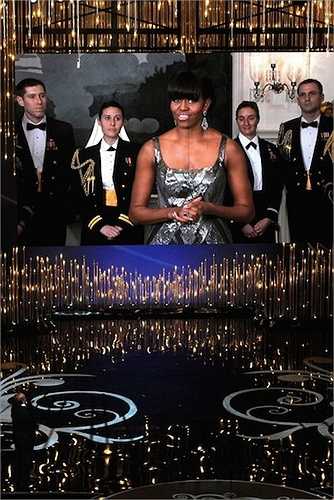 19. Đại diện Nhà Trắng đã có một vai trò khách mời tại lễ trao giải Oscar 2013. Thông qua một đoạn video trực tuyến, Đệ nhất phu nhân Michelle Obama đã có những lời phát biểu tốt đẹp tôn vinh các nghệ sĩ Hollywood. Bà cũng là người công bố giải thưởng hạng mục Phim xuất sắc cho Argo. 