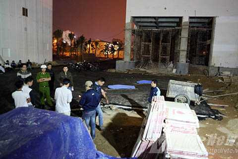 Tin mới nhất, vụ rơi vận thăng, công trình khách sạn, Royal Lotus, Đà Nẵng, tai nạn, thương vong, chết tại chỗ