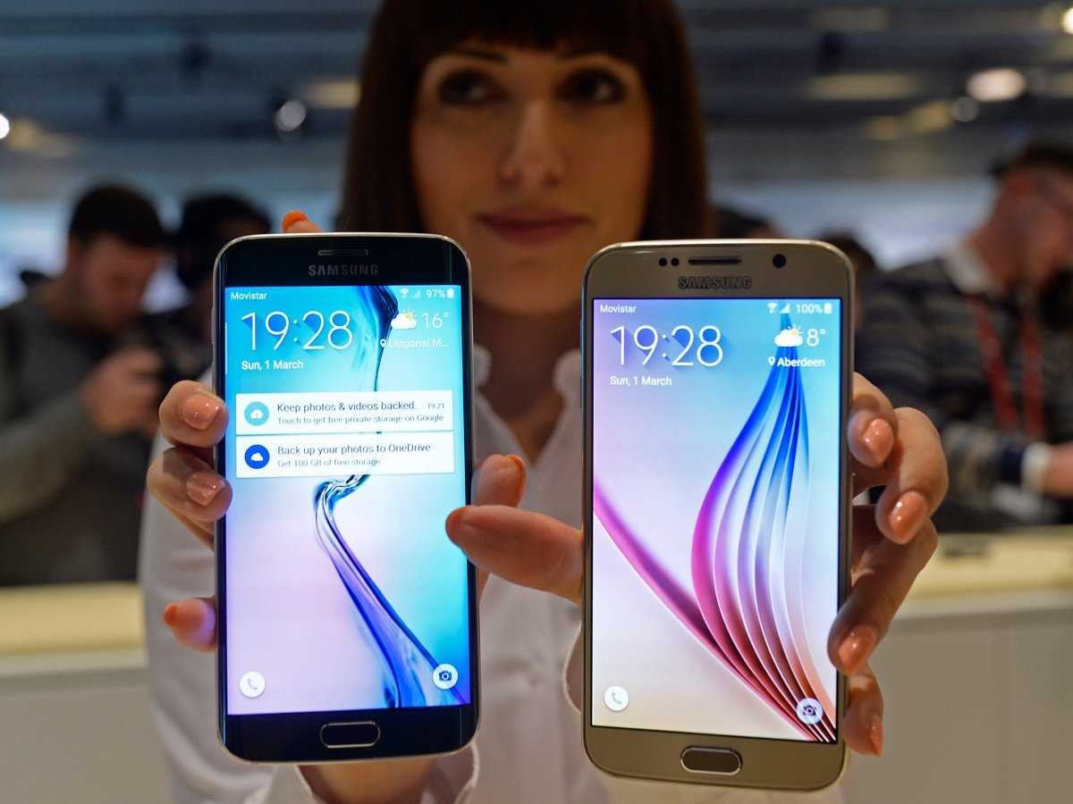 Hai phiên bản Samsung Galaxy S6 và S6 Edge