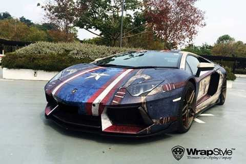  Nhắc tới siêu xe thì không thể bỏ quên Lamborghini. Bộ sưu tập của hãng độ Singapore còn có thêm Lamborghini Huracan siêu anh hùng. 