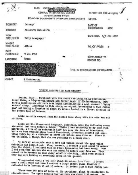 Một bức khác chụp một quầng sáng hình tròn bí ẩn tại bang Minnesota (Mỹ) tháng 10/1960 Một bức khác chụp một quầng sáng hình tròn bí ẩn tại bang Minnesota (Mỹ) tháng 10/1960