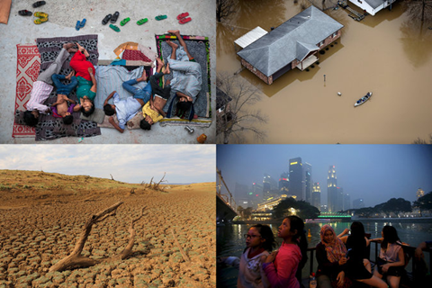 Sự nóng lên toàn cầu là một nguy cơ gây hại cho Trái đất Sự nóng lên toàn cầu là một nguy cơ gây hại cho Trái đất